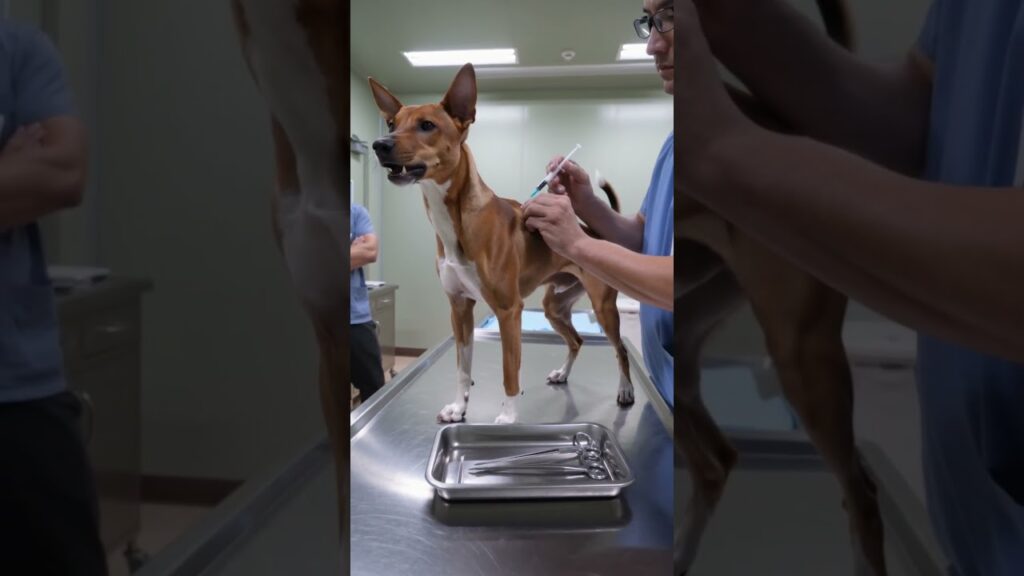 Dramatic Basenji's Viral Yodeling Scream Over Tiny Vaccine Poke