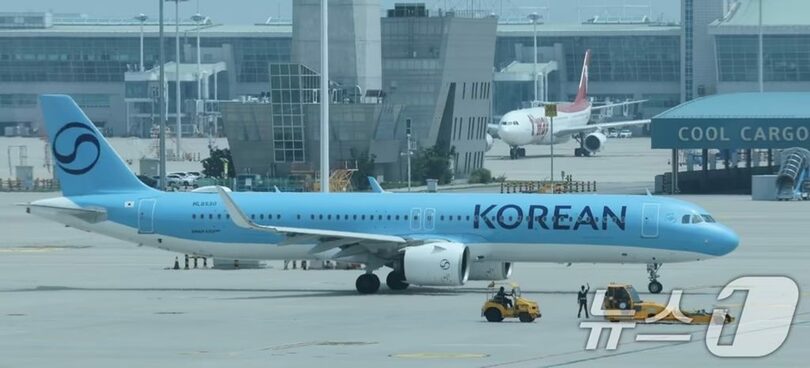 韓国・仁川国際空港の駐機場(c)news1